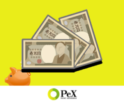 PeXの現金交換　アイキャッチ画像